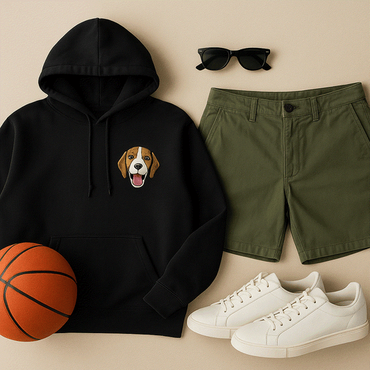 Hoodie and Shorts Is the Perfect Outfit