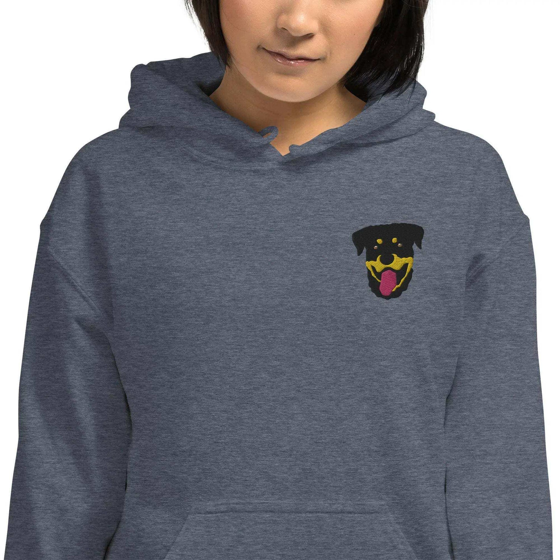 Rottweiler Premium Blend Heavy Unisex Hoodie.