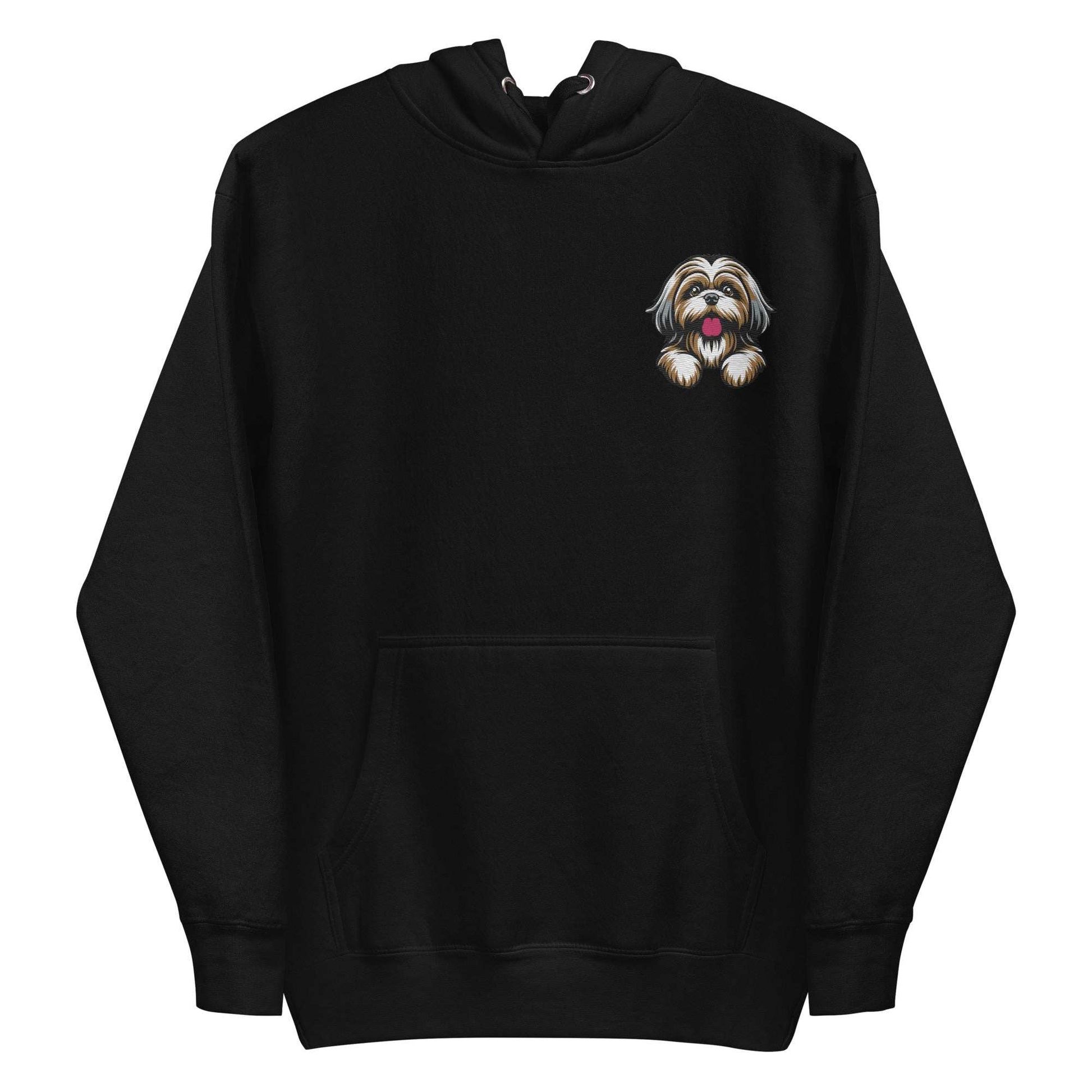 Shih Tzu Hoodie Black