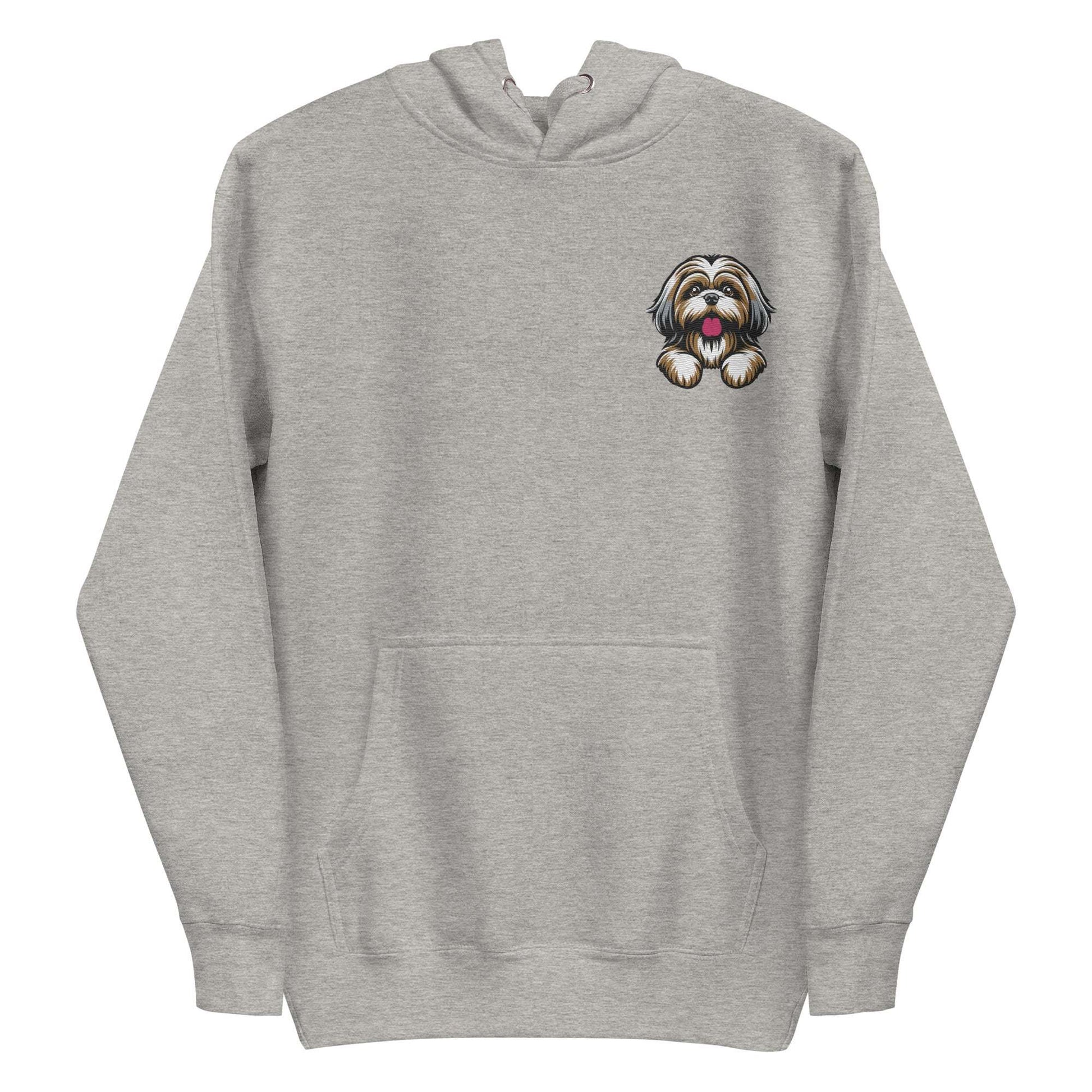 Shih Tzu Hoodie Grey