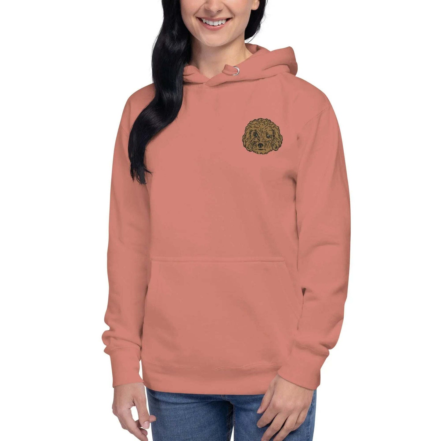 Poodle Premium Blend Heavy Unisex Hoodie.