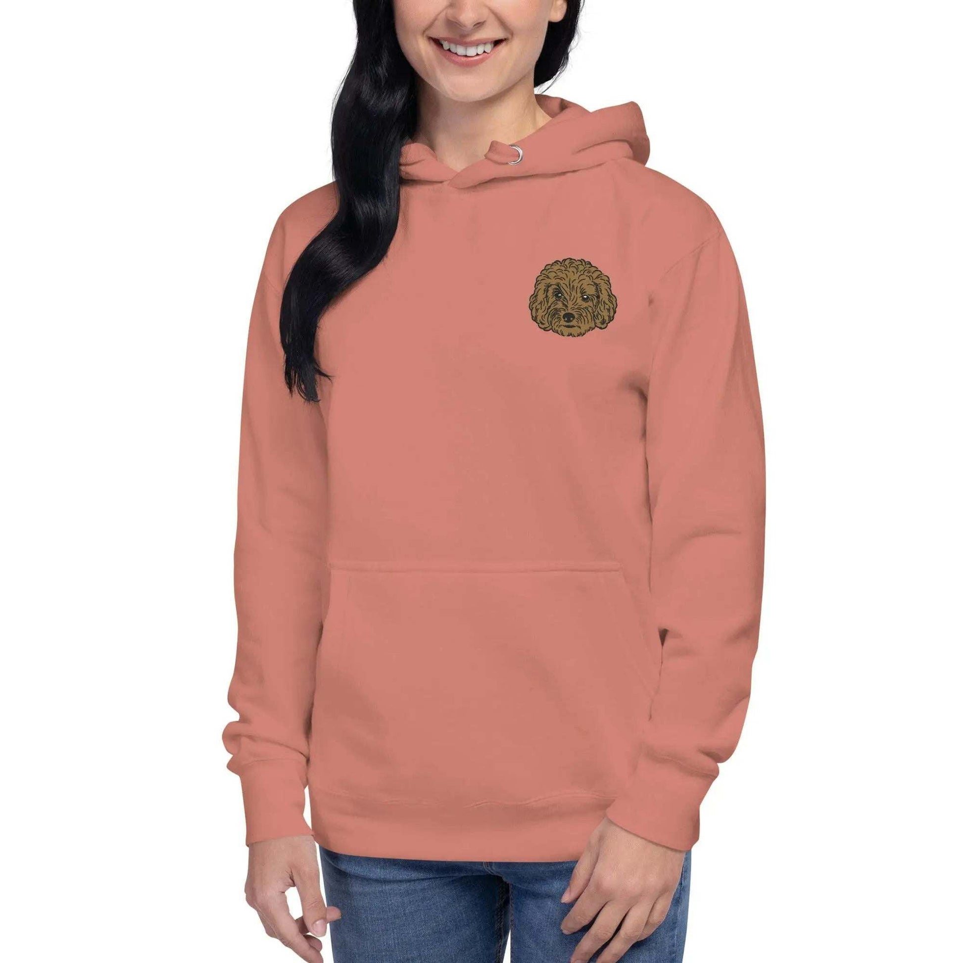 Poodle Premium Blend Heavy Unisex Hoodie.