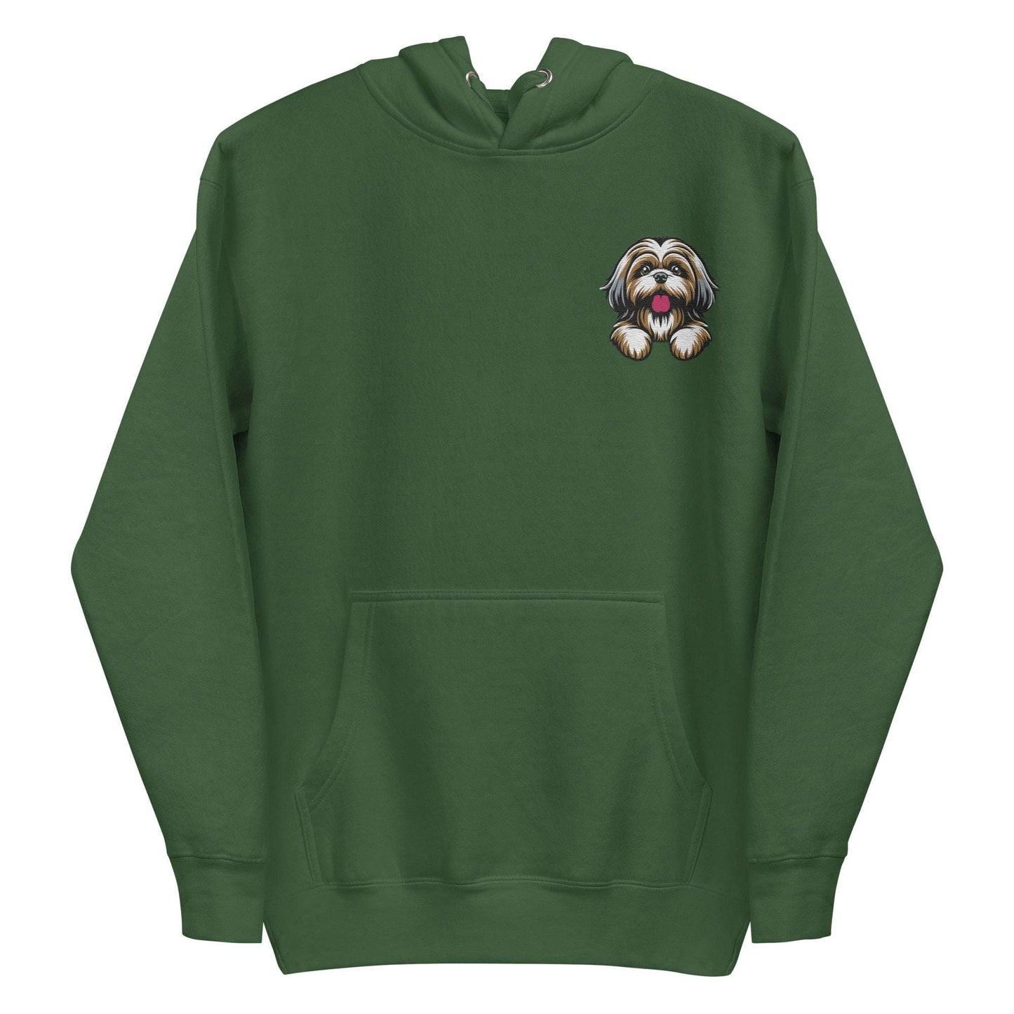 Shih Tzu Hoodie Green