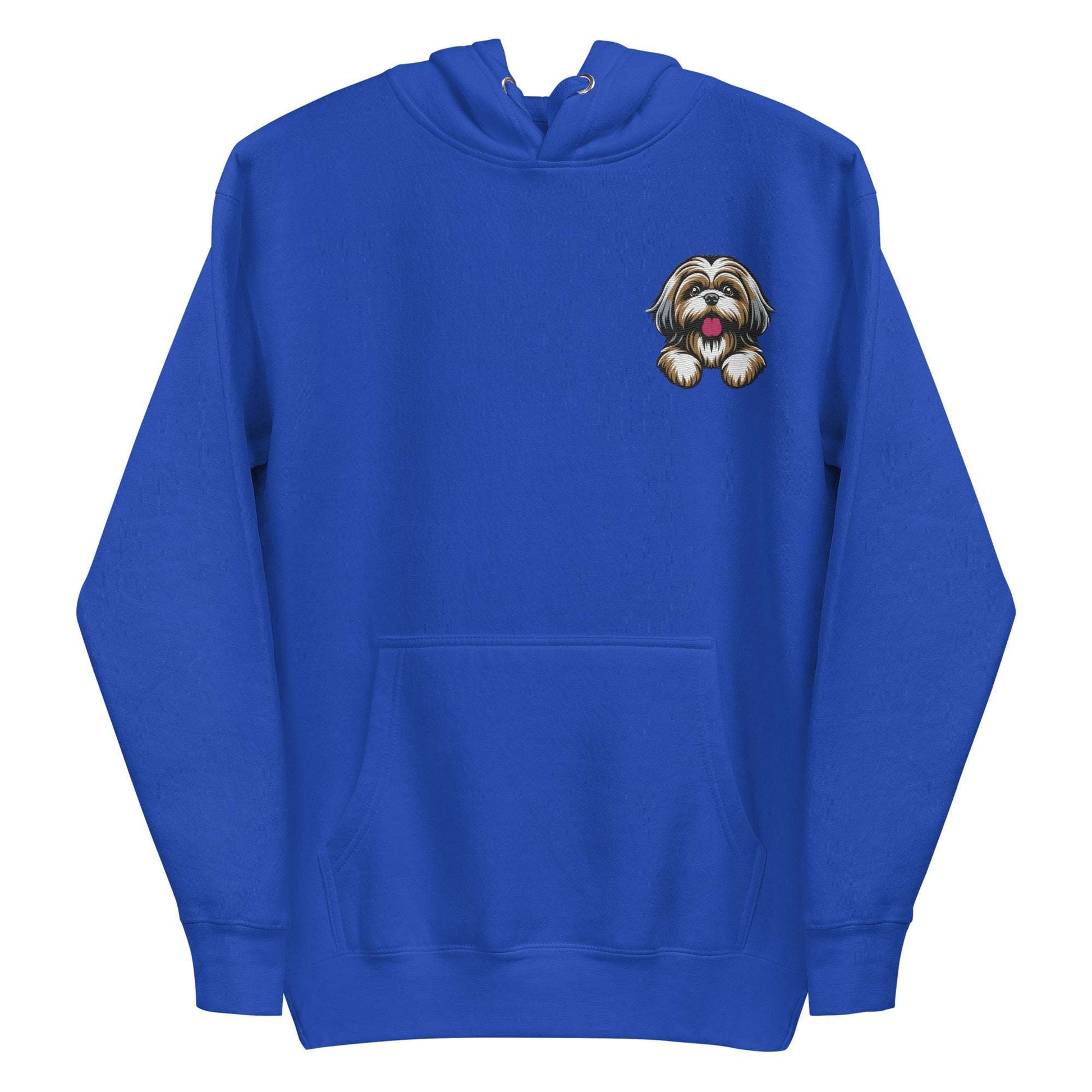 Shih Tzu Hoodie Blue
