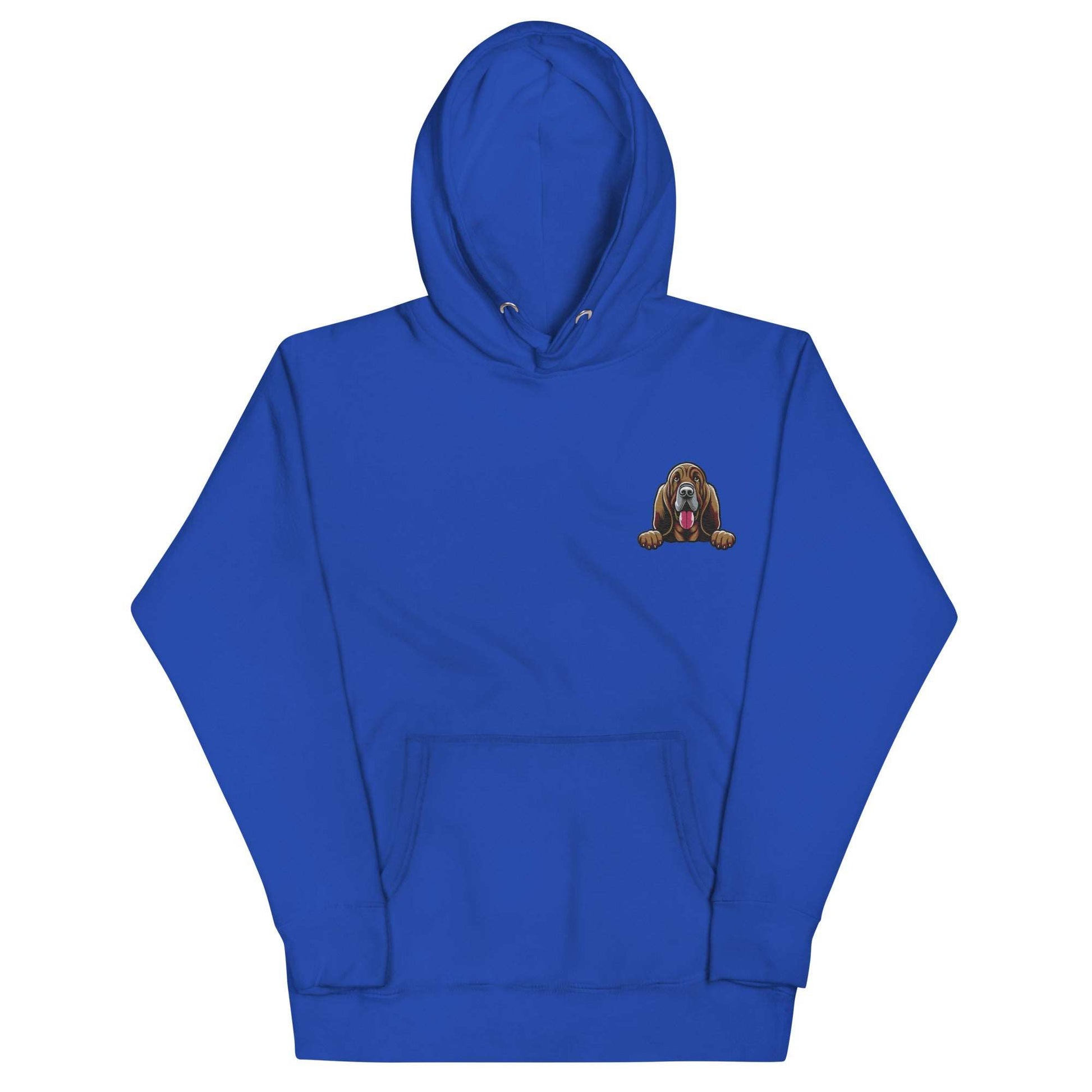 Bloodhound Hoodie - Premium Unisex Embroidery Streetwear - Blue