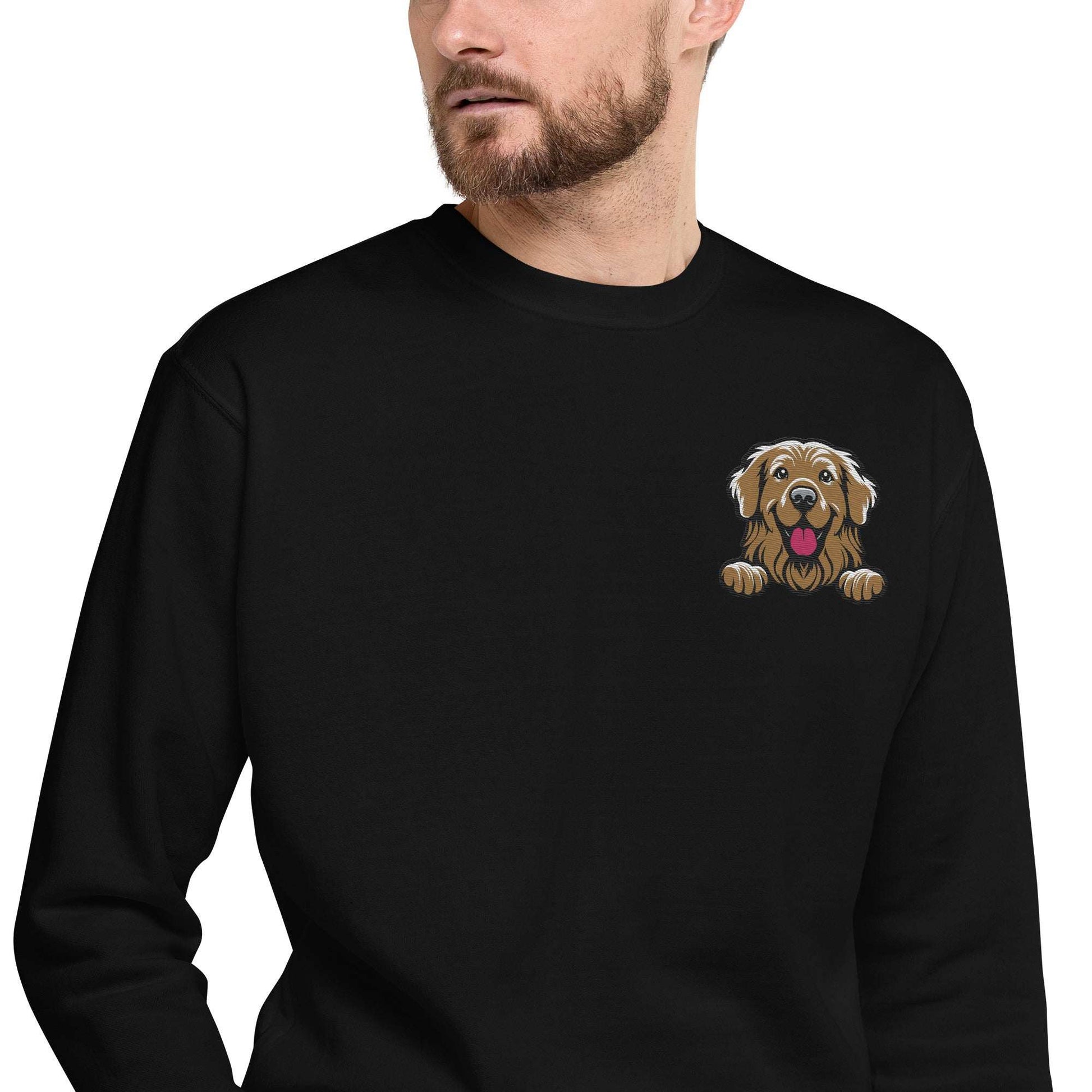 Golden Retriever Sweatshirt Navy