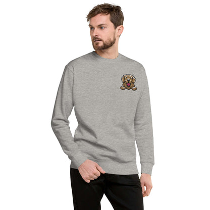 Golden Retriever Sweatshirt grey