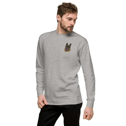 German Shepherd Unisex Premium Sweatshirt.