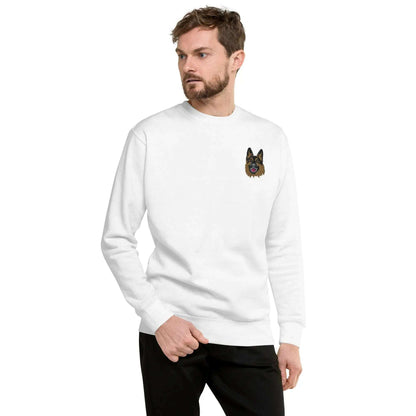 German Shepherd Unisex Premium Sweatshirt.